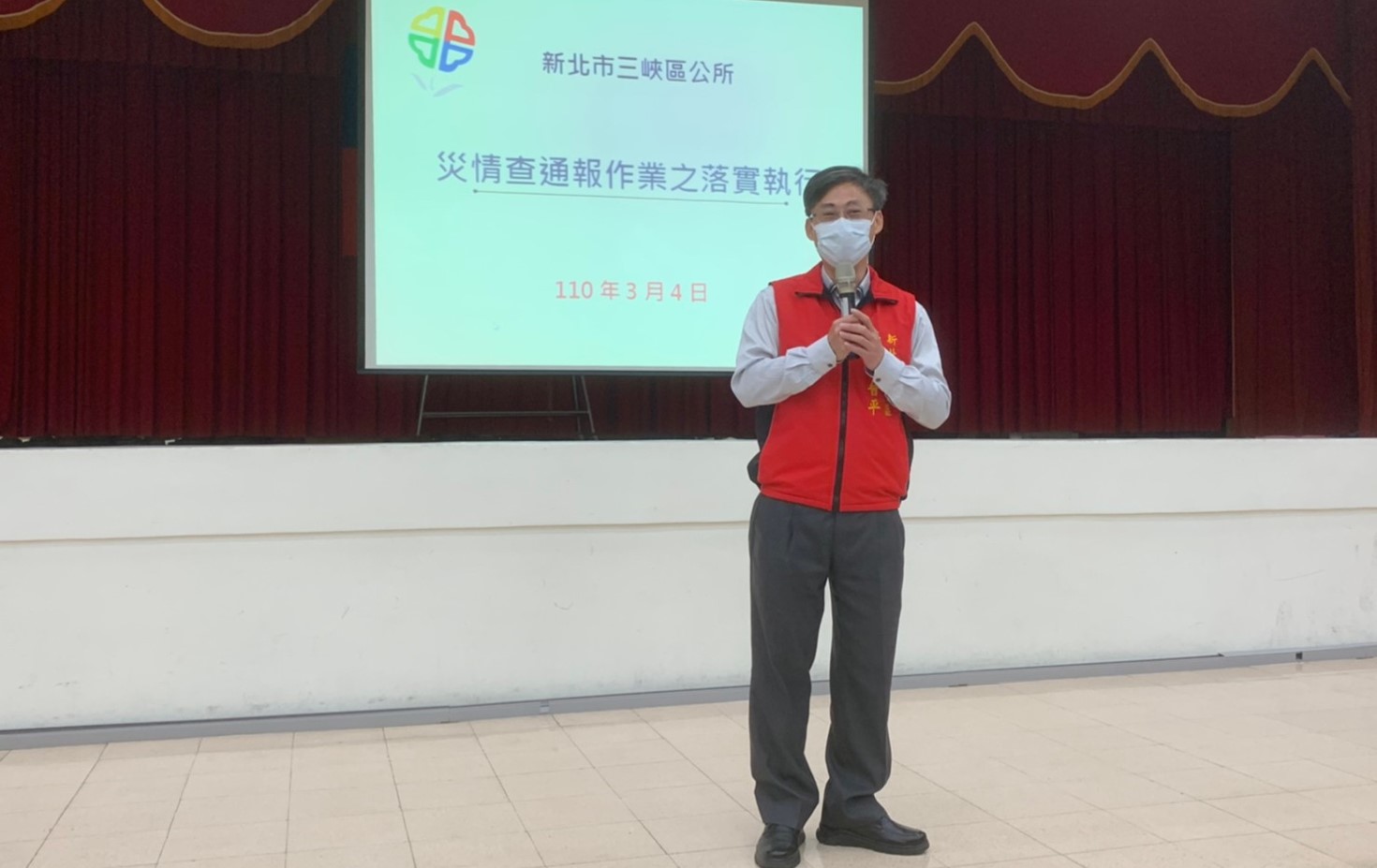 孳清導師團教育訓練-周區長晉平致詞|