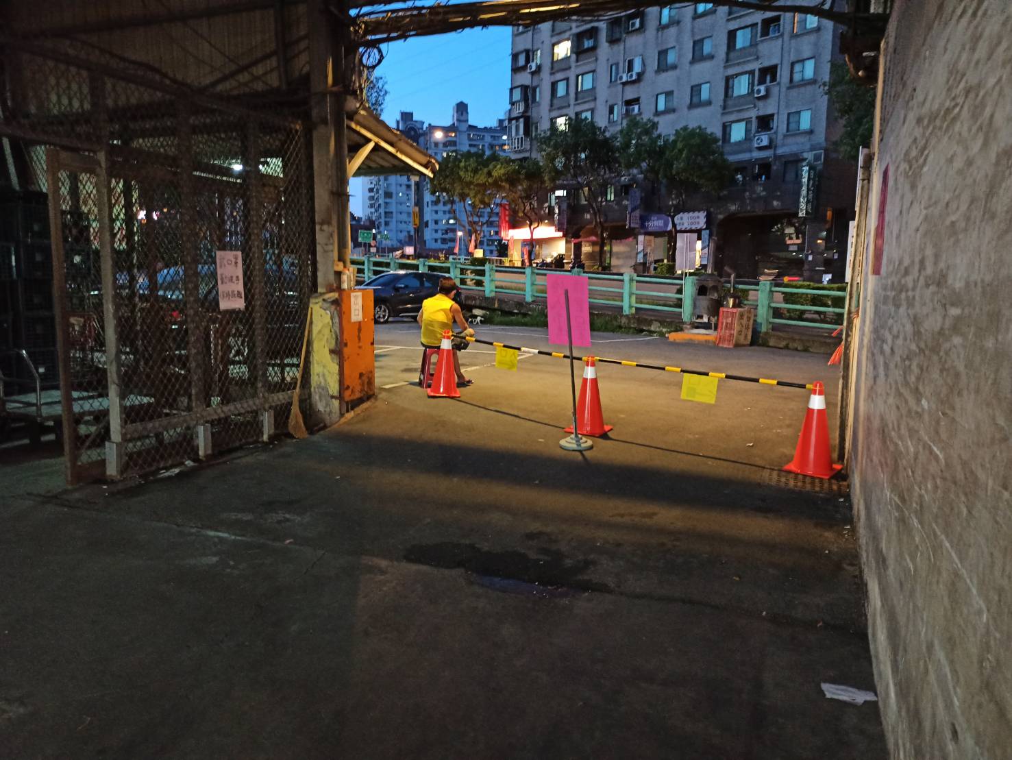 三峽黃昏市場動線管制