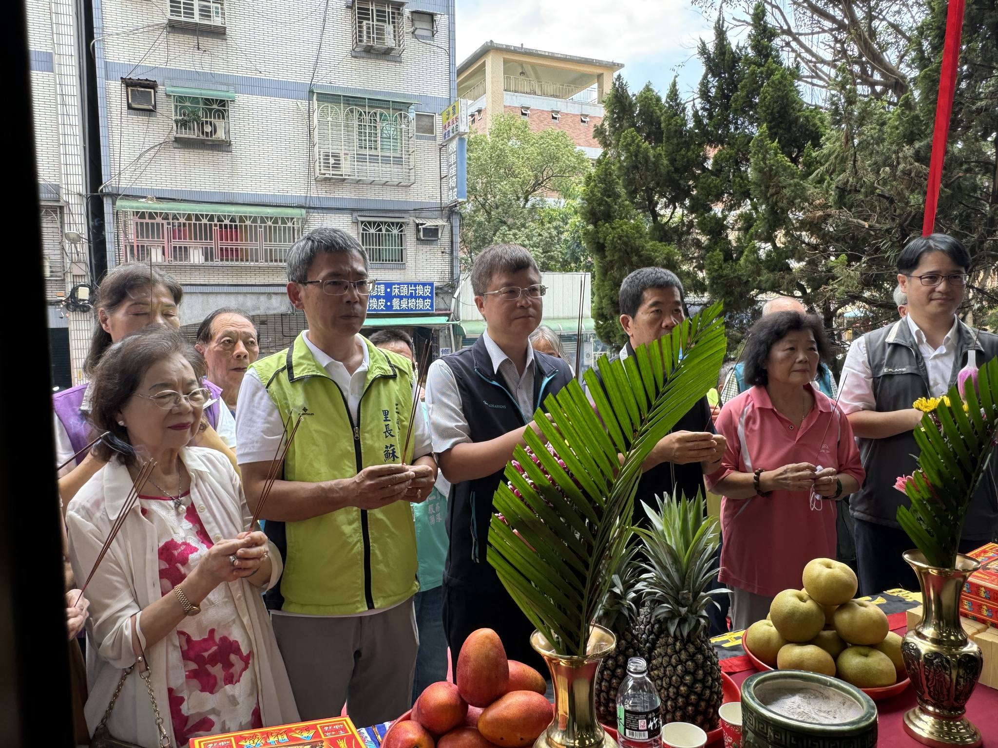 長青市民活動中心耐震補強工程完成~揭牌儀式