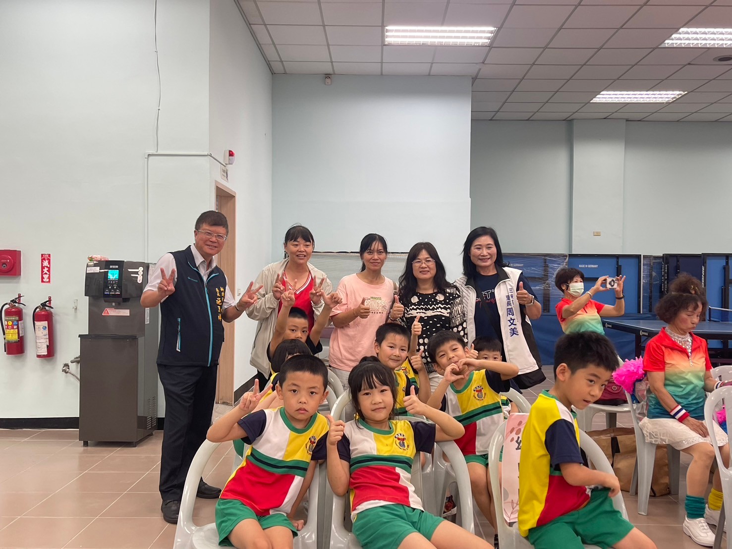 長青市民活動中心耐震補強工程完成~揭牌儀式