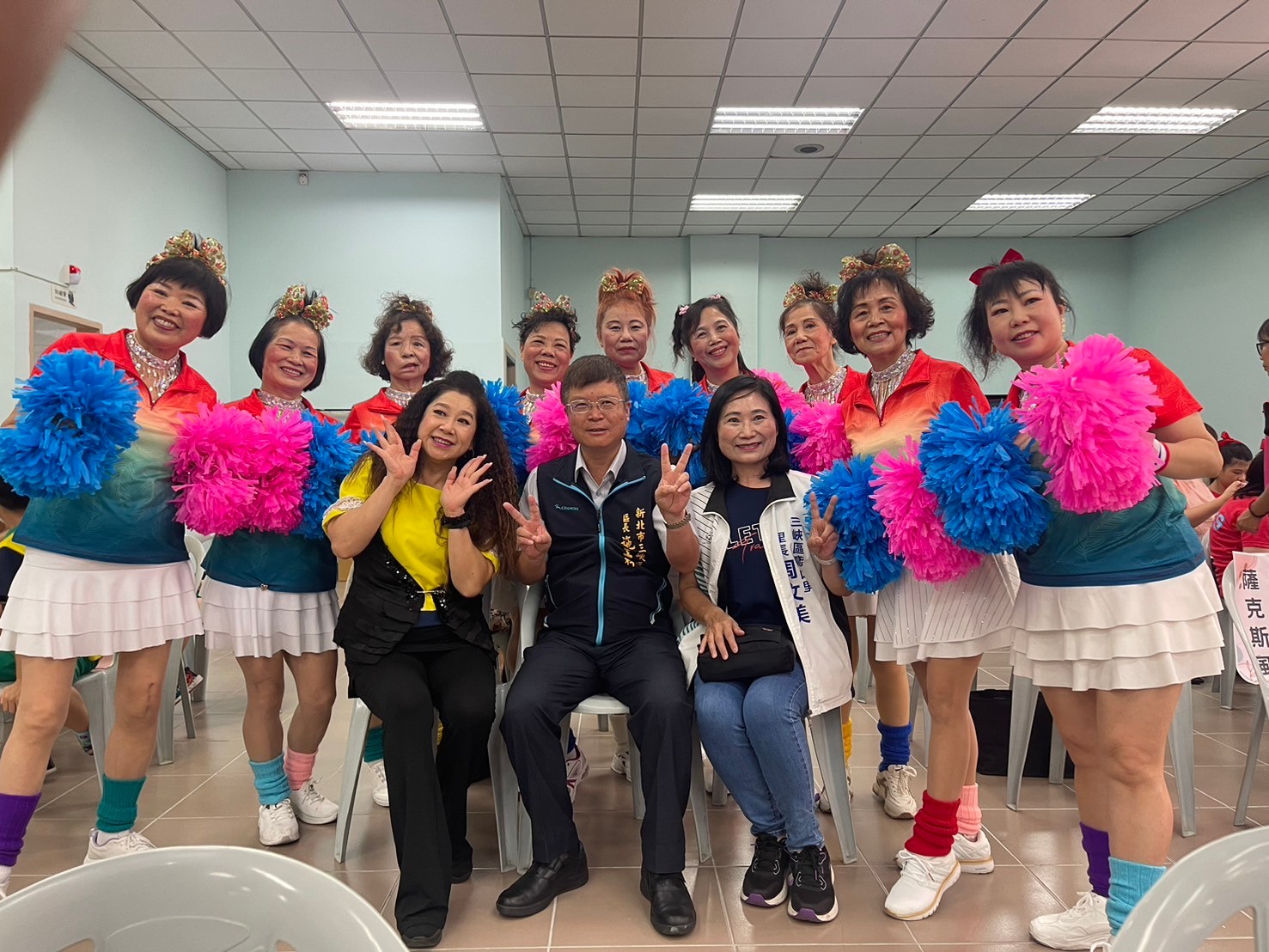 長青市民活動中心耐震補強工程完成~揭牌儀式