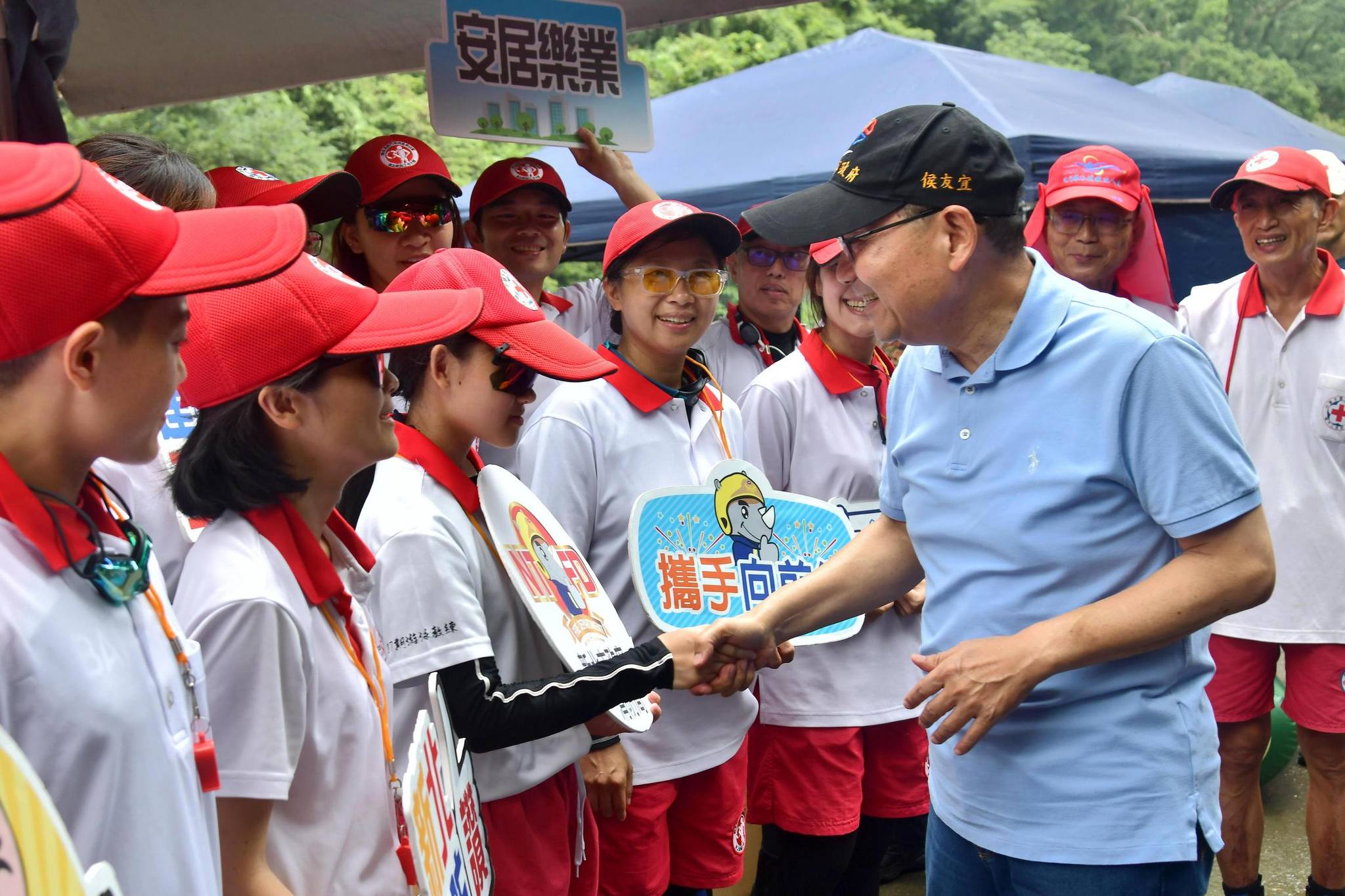 市長視察民間團體及救援演練暨民間救難團體表揚大會