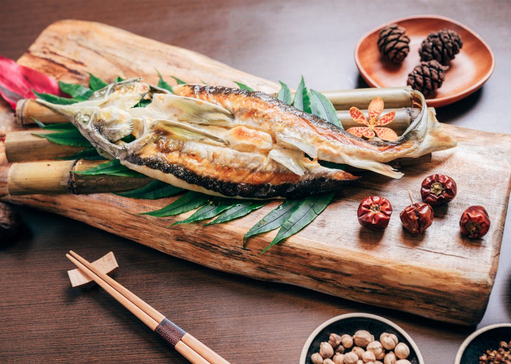 鱘龍魚一夜干
